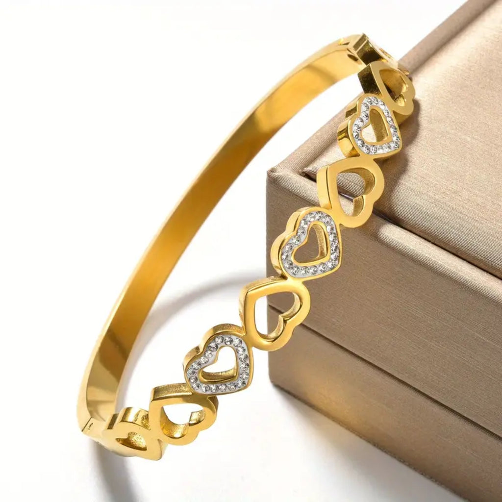 Eternal Hearts Bangle